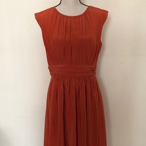 Boden coral dress size 8